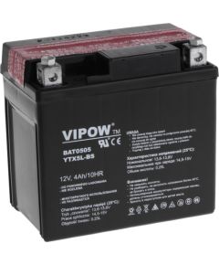 Vipow Akumulator Vipow typ MC do motocykli 12 V 4 Ah