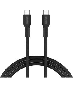 CANYON cable OnWire 60CL C-C 60W COLOR Braided 1m Black