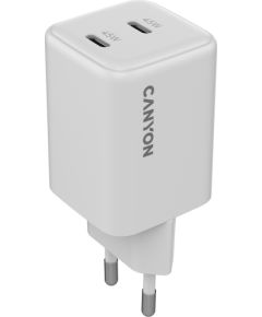 CANYON charger CU45CC GaN 45W 2xPD EU White