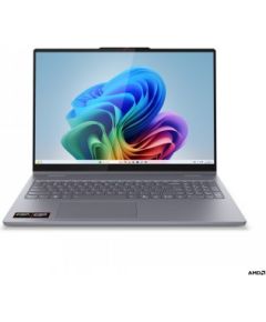 LENOVO IDEAPAD 5 2IN1 RYZEN AI 5 340/16" WUXGA (1920X1200) IPS 300NITS GLOSSY, 45% NTSC, 60HZ, TÜV LOW BLUE LIGHT, GLASS, TOUCH/16GB/512GB SSD/COPILOT+PC/MICROSD READER/W11H/ENG (LUNA GREY)