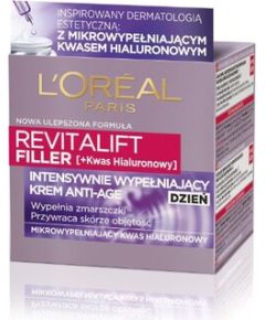 L'oreal Revitalift Filler Hyaluronic Acid Anti-Wrinkle Cream - Vyplňující denní krém proti vráskám 50ml