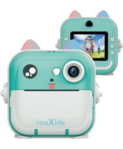 Maxlife MXPC-100 BLUE Bērnu fotokamera ar printēšanas funkciju