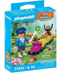 Playmobil Zestaw z figurkami Animals & Friends 71951 Wycieczka lokomotywš