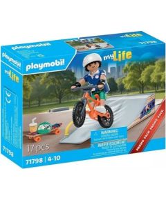 Playmobil Zestaw z figurkš My Life 71798 Skater z rampš