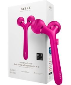 Sonic Facial & Body Roller 4in1 Geske with APP (magenta)