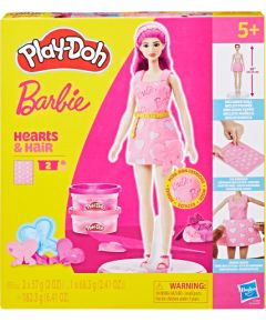PLAY-DOH BARBIE игровой набор Барби Сердечки и причёски