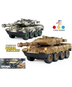 Adar Tanks ar skaņu un gaismu, inercija 26 cm 614291