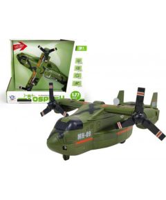 Lena Helikopters ar inerc.meh.  ar skaņu un gaismu Army 28 cm 605947