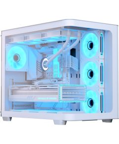 Aerocool P500C-G-WT-v1, tower case (white, Tempered Glass x 3)