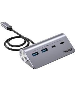 UNITEK HUB USB-C 2X USB-C 2X USB-A 5GBPS ALU