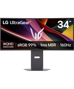 LG 34G600A-B computer monitor 86.4 cm (34") 3440 x 1440 pixels Wide Quad HD LCD Black
