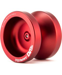 YoYoFactory YO-YO METAL DV888 rotaļlieta iesācējiem un profesionāļiem, sarkans - YO 027