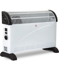 Konvekcijas sildītājs ar ventilatoru 2000 W, balts
