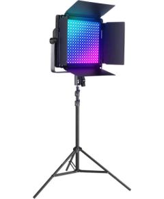 Kit Neewer RGB1200 LED two lamps 60W 2500-8500K + tripods + barndoors