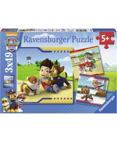 Ravensburger Puzzle 3x49 Pieces: Paw Patrol