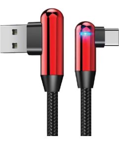 Evelatus -  Type-C Data Cable TPC05 L-Shape Red