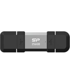 Silicon Power C51 256GB USB-A USB-C Silver