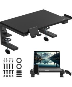Ergo Office laptop / monitor stand, max. load 20kg, for diag. 13-32", black, ER-303 B