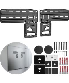 Maclean TV bracket, compatible with Samsung QLED TVs, 43"-85", max. 60kg, MC-806 N