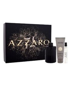 Azzaro The Most Wanted Intense Gift set EDP 100 ml, miniature EDP 10 ml and Wanted shower gel 75 ml 100ml