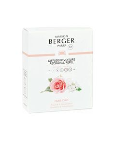 Maison Berger Paris Paris Chic Car Diffuser Recharge/Refill Telpu aromāti