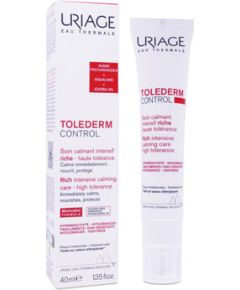 Uriage Tolederm Control Rich Intensive Calming Care - Zklidňující pleťový krém 40ml