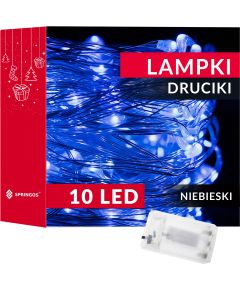 Springos CL0003 СВЕТОДИОДНЫЕ ФОНАРЫ НА БАТАРЕЕ 10 светодиодов
