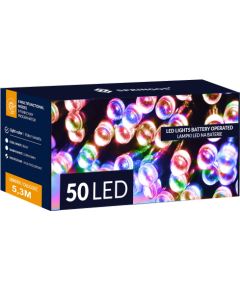 Springos Ziemassvētku virtene, 50 LED, 5 m