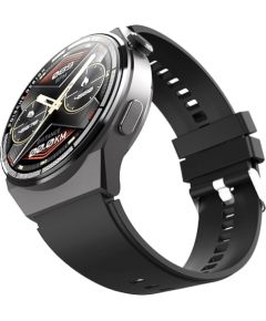 iWear   HW23 Max Aluminum Inteligent Sport BT Call Smart Watch 1.52'' IPS Heartrate / Oxygen Black