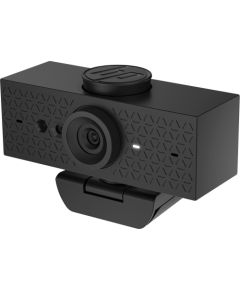 HP 625 USB FHD Conferencing Business Webcam - Tilt, Swivel, Dual-Noise Reducting Microphone, HDR, Windows Hello Compatible, Attachable - Black   6Y7L1AA#ABB