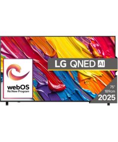 TV Set LG 75 " 4K Ultra HD 3840 x 2160 pixels Flat 16:9 QNED 75QNED84A3C