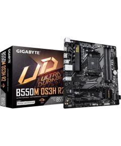 Mainboard GIGABYTE AMD B550 SAM4 Micro-ATX Memory DDR4 Memory slots 4 B550MDS3HR2