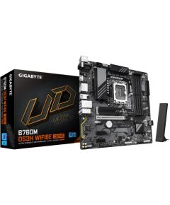 Mainboard GIGABYTE Intel B760 Express LGA1700 Micro-ATX Memory DDR5 Memory slots 4 B760MDS3HWF6EGEN5