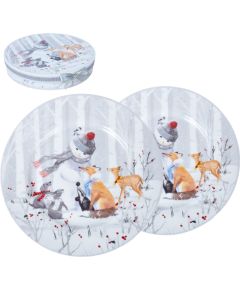 Plates MIA SNOW D26cm 2pcs in a gift box