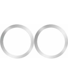 iLike   MG2 Sticky 3M Metal Plate 2in1 set - 2x Magsafe Ring 55*45mm for Smartphone Cases Black