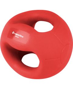 Medicīnas bumba ar rokturiem inSPORTline GrabMe 6kg