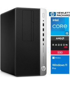 HP 600 G5 MT i5-9500 32GB 512SSD M.2 NVME RX550 4GB WIN11Pro