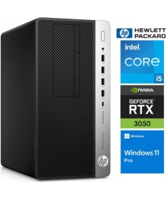 HP 600 G5 MT i5-9500 16GB 1TB SSD M.2 NVME RTX3050 6GB WIN11Pro