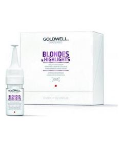 Goldwell Dualsenses Blondes & Highlights Color Lock Serum - Bezoplachová péče pro blond vlasy 216ml