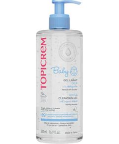 Topicrem Baby Gentle Cleansing Gel - Mycí gel na pokožku a vlasy 500ml