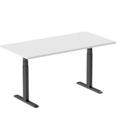 Регулируемый по высоте стол Up Up Thor Black, Table top L White