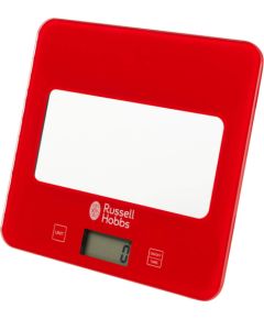 Russell Hobbs RH015711RAR Square digital scale 5kg red