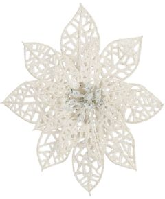 Новогоднее украшение "Poinsettia" Springos CA0728 15 см