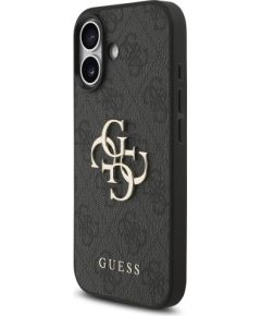 Guess PU 4G Metal Logo Strap Case Aizsargapvalks priekš Apple iPhone 17