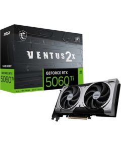 MSI VENTUS GeForce RTX 5060 TI 16G 2X OC PLUS NVIDIA 16 GB GDDR7