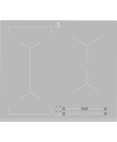 Electrolux EIV63440BS Silver Built-in Zone induction hob 4 zone(s)