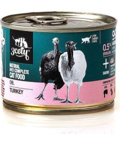 3Coty TURKEY with Spirulina for Adult cats 180g
