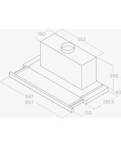 Elica ELITE 35 BL/A/60 GFB
