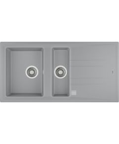 Sink Teka Stone 60B TG metallic gray