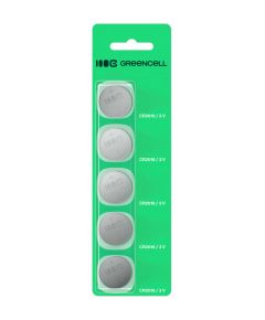 Baterijas Green Cell Blister 5x Lithium Battery CR2016